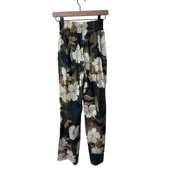 RAILS Brendon Pant Wide Leg Plumerias Floral Size XS NWT - Picture 3 of 8